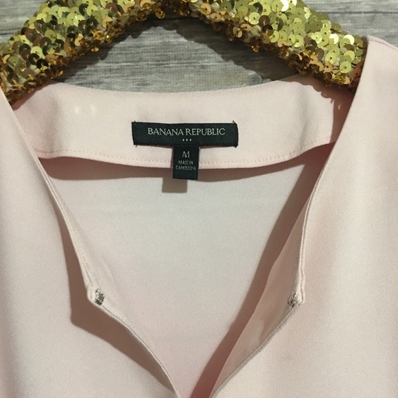 Banana Republic Pink Peplum Side Split Short - Picture 4 of 4